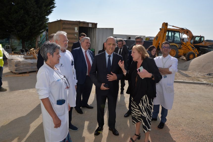 Ministro da Saúde visita Santarém e conversa com Pedro Ribeiro