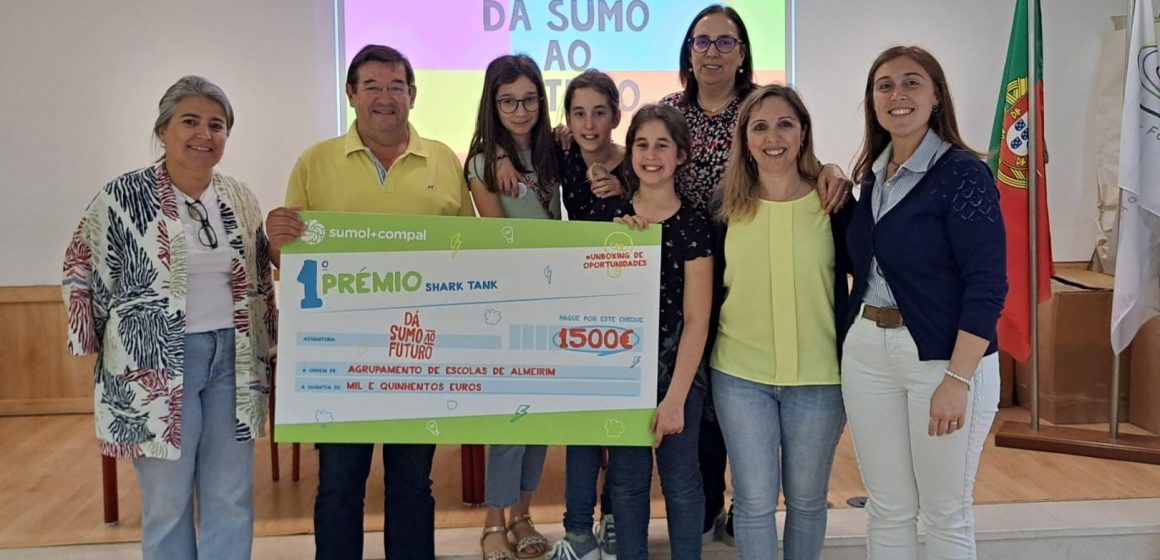 Sumol+Compal implementa programa educativo “Dá Sumo ao Futuro” nas Escolas de Almeirim