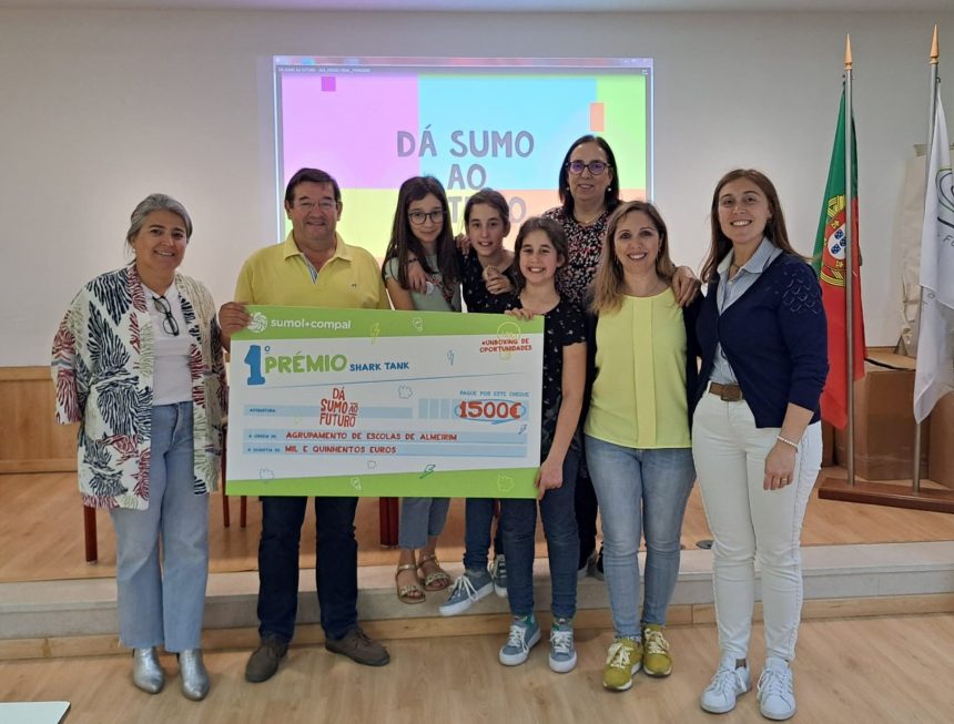 Sumol+Compal implementa programa educativo “Dá Sumo ao Futuro” nas Escolas de Almeirim
