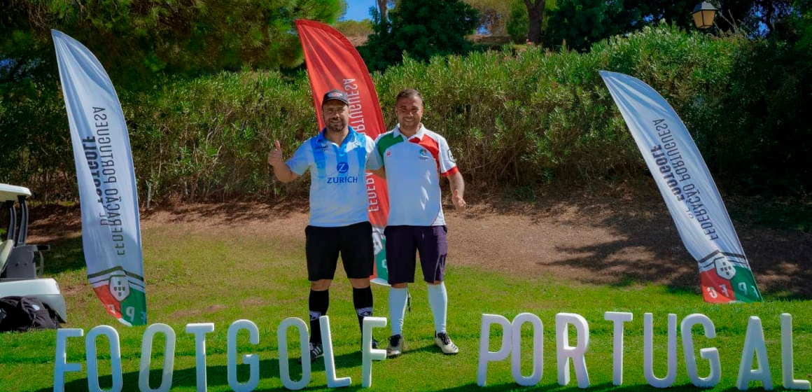 André Bento e Vítor Duarte procuram um bom resultado no mundial de Footgolf
