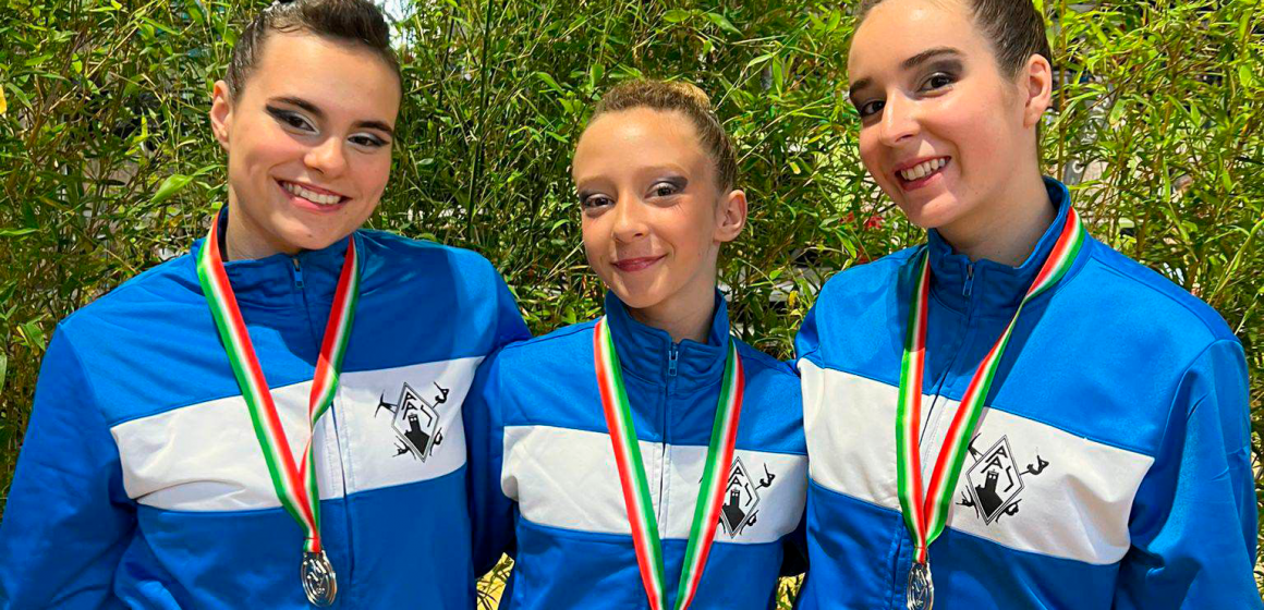 Ginasta almeirinense é vice-campeã nacional de Ginastica Acrobática