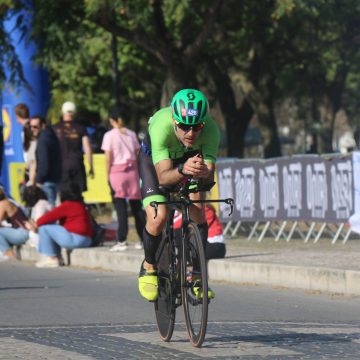 Atleta de Almeirim na fase final do Mundial do circuito Challenge Family Triathlon