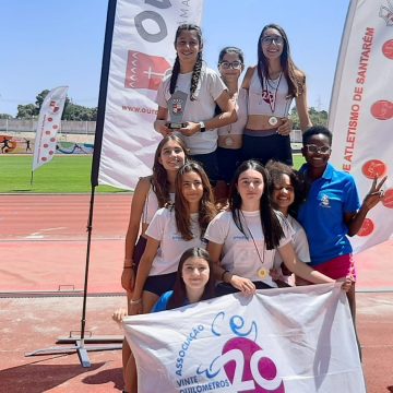 Associação 20 kms Almeirim vence campeonato distrital sub20