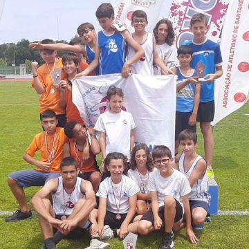 Secção de Atletismo dos 20kms vence campeonato regional sub-14