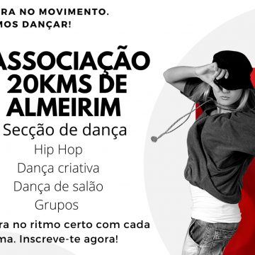 Inscrições abertas para aulas de dança em Almeirim