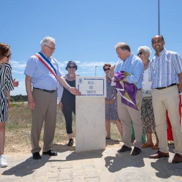 Rua de Dreux inaugurada em Almeirim