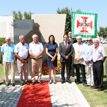 Memorial aos Combatentes inaugurado em Benfica do Ribatejo