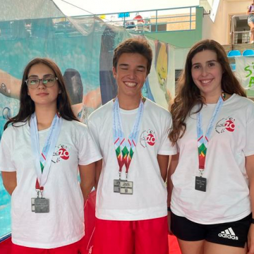 Natação: 20kms Almeirim conquistou 3 medalhas de prata no Nacional