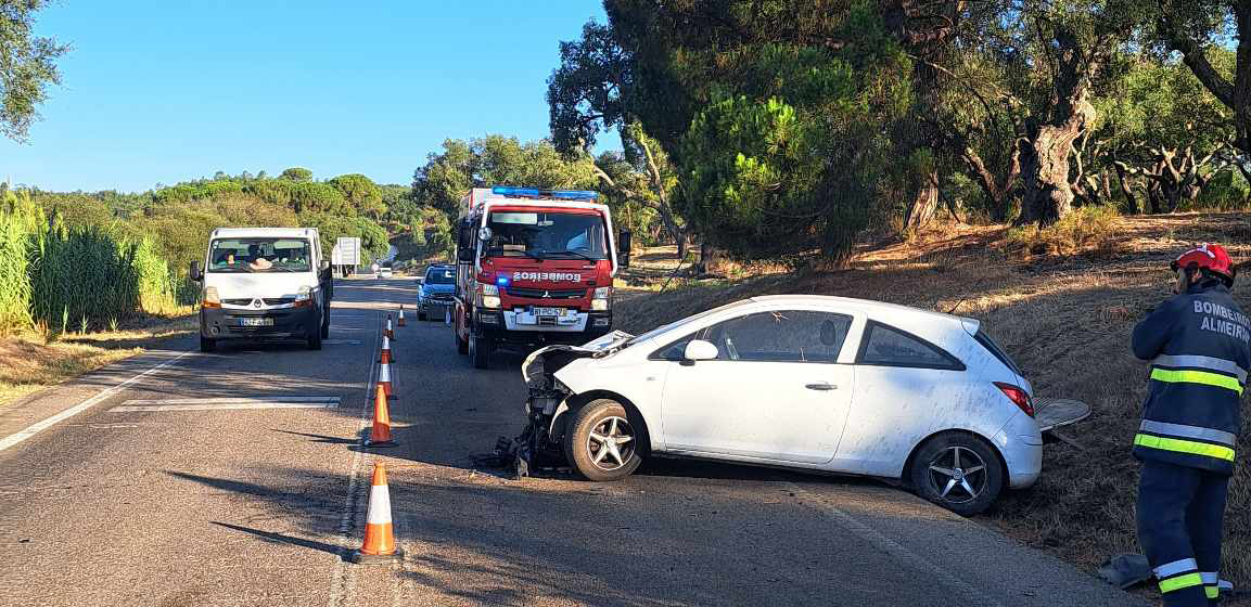 Despiste provoca um ferido na Raposa