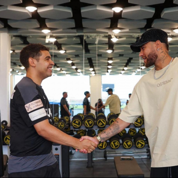Márcio Sampaio já trabalha com Neymar