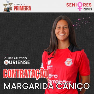Margarida Caniço reforça Ouriense