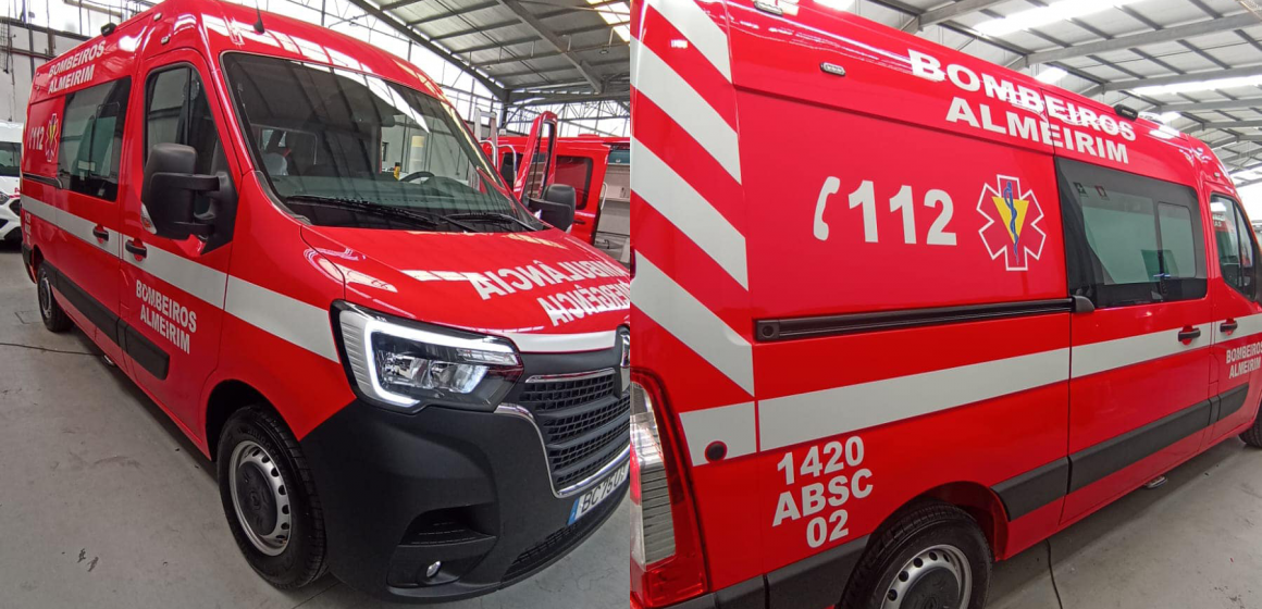 Bombeiros de Almeirim investem em nova ambulância de socorro