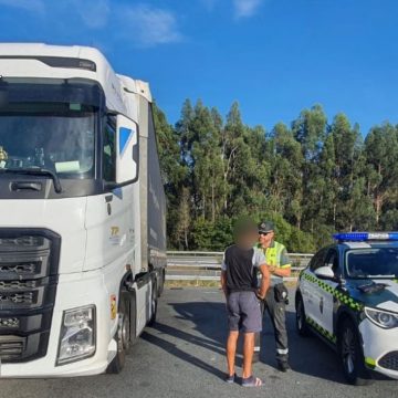 Camionista da região acusou cocaína e cansaço extremo na Galiza