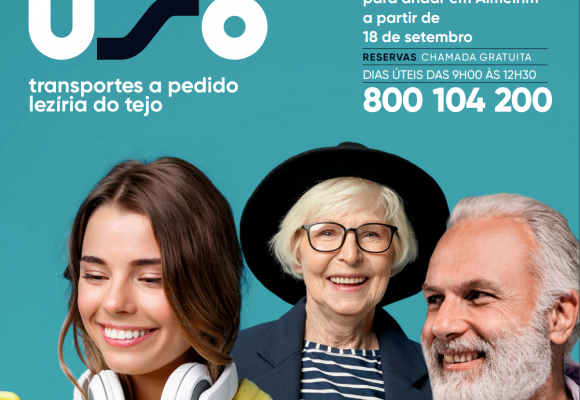 Transporte flexível: Ao serviço desde dia 18