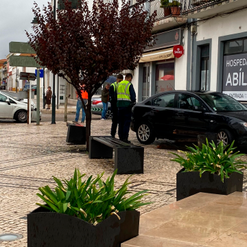 Colisão aparatosa em Almeirim