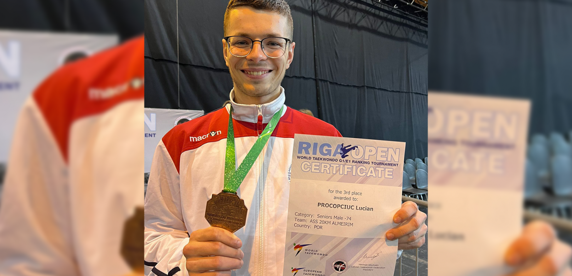 Lucian Procopciuc conquista medalha de bronze no Open de Riga