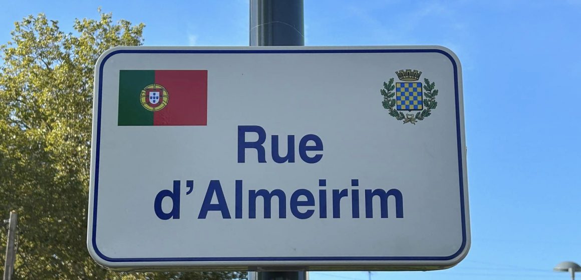 Almeirim tem nome de rua em França