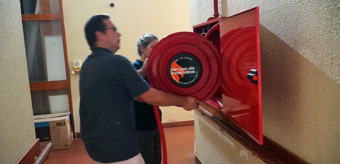 Lar de S. José realiza simulacro de prevenção de incêndios