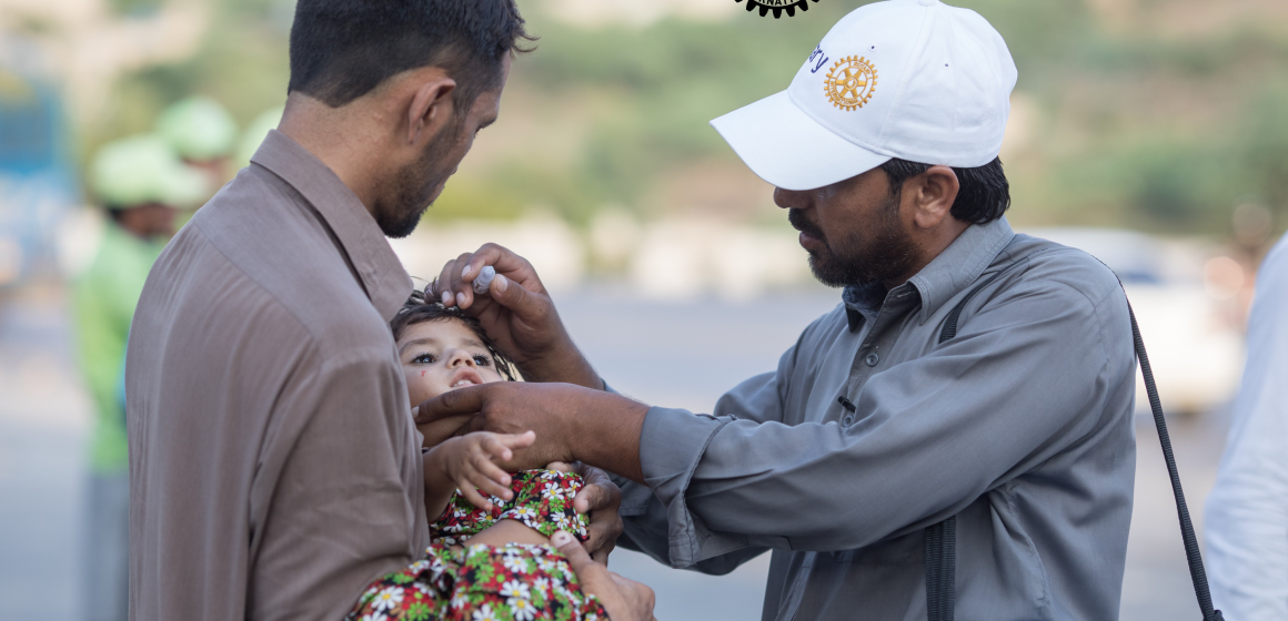 A importância da Rotary Foundation no combate à Poliomielite e às Pandemias