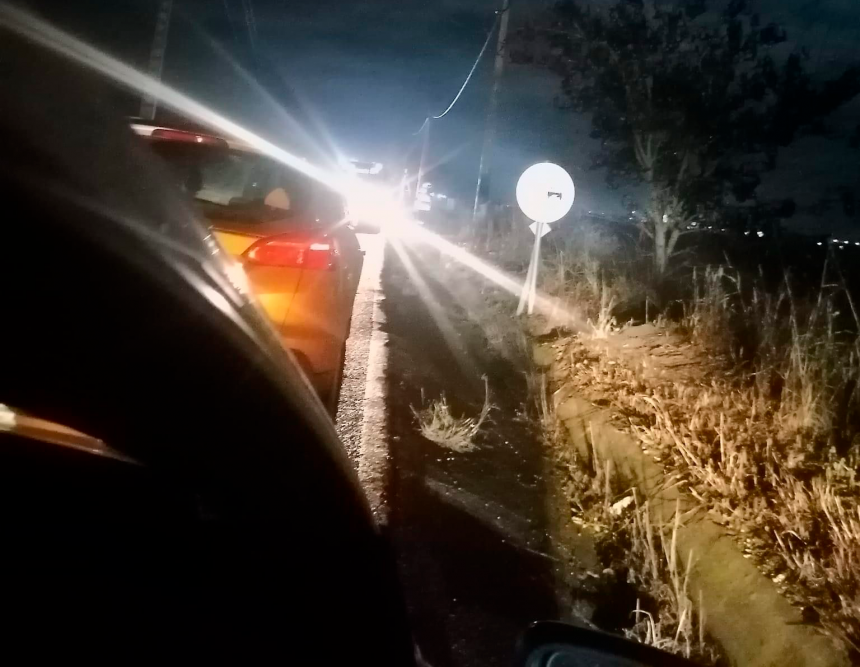 Três feridos em colisão entre três viaturas na EN368
