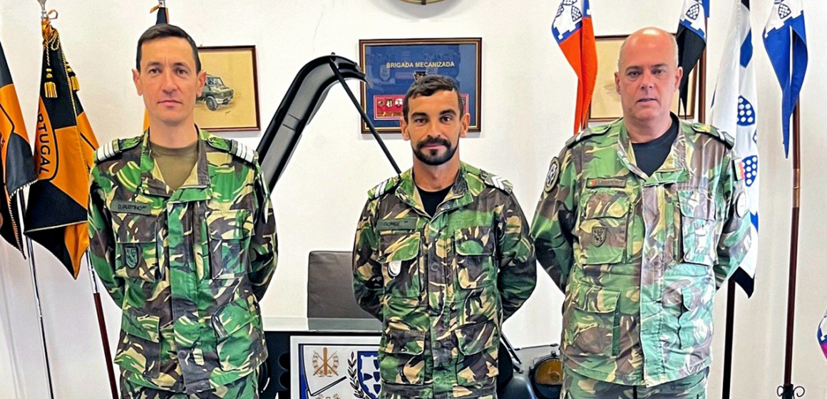 Militar de Benfica do Ribatejo é o primeiro a integrar a Brigada Mecanizada em Regime de Contrato Especial
