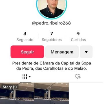 Só faltava esta: Pedro Ribeiro cria Tiktok