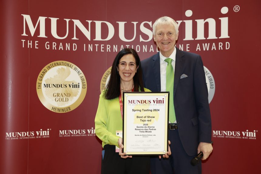 Vinho Tinto da Quinta da Alorna eleito o melhor do Tejo pela ‘Mundus Vini’