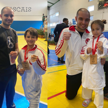 Centro de Karaté-Do Shotokan de Benfica do Ribatejo com dois pódios em Alcabideche