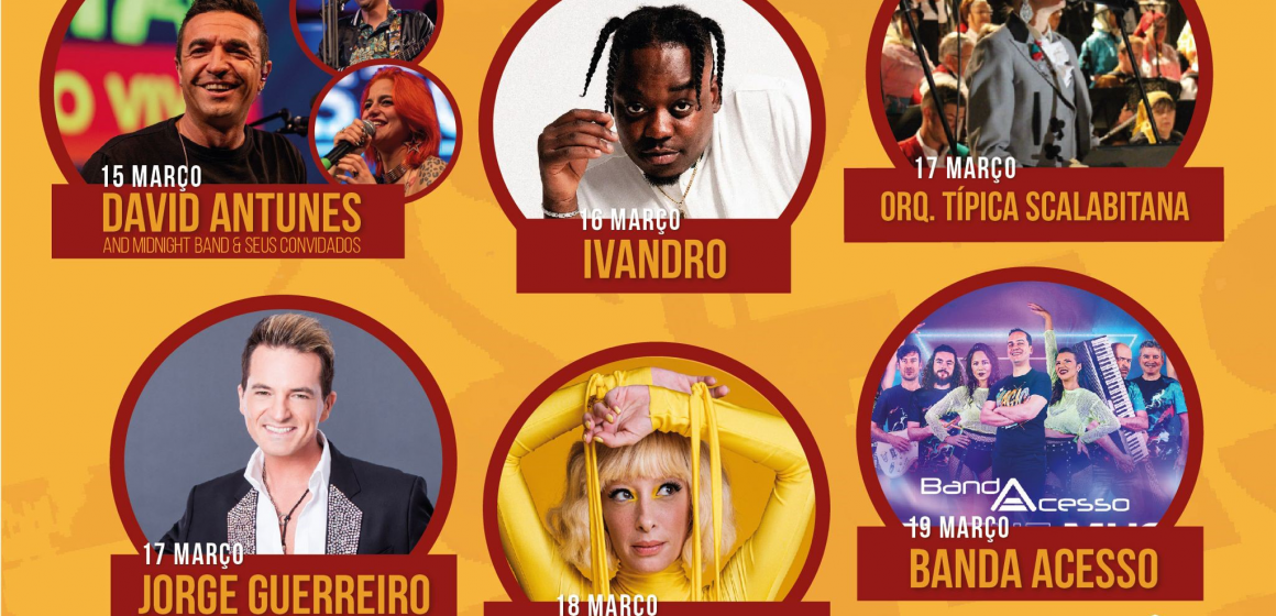 Mariza Liz, Ivandro e David Antunes nas Festas de S. José em Santarém