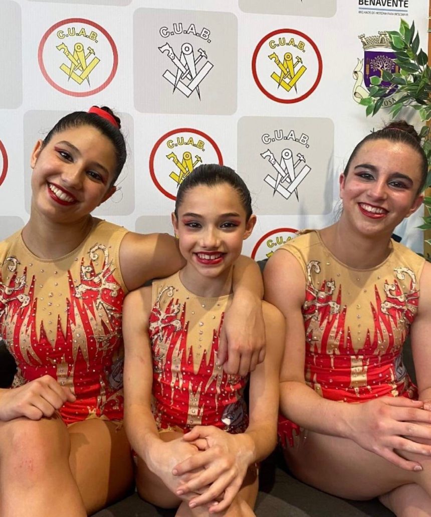 Ginastas de Almeirim campeãs e apuradas para nacional
