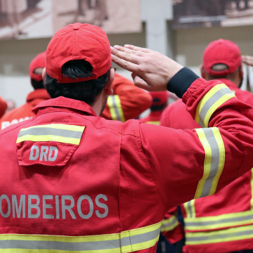 Desfile de marchas nas comemorações dos 75 dos Bombeiros de Almeirim