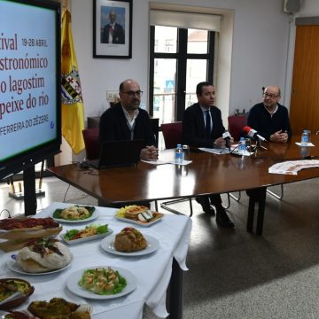 Festival Gastronómico do lagostim e peixe do rio apresentado