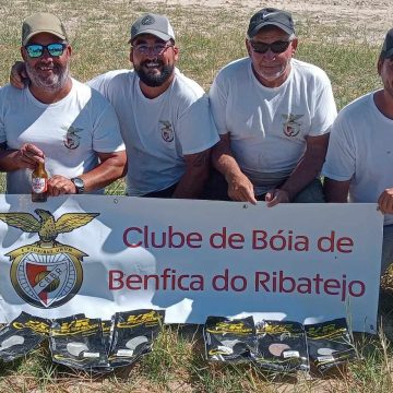 Clube de Bóia de Benfica do Ribatejo na final do campeonato nacional de clubes