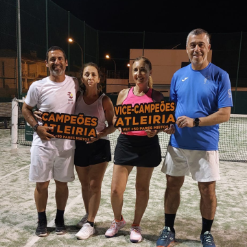 Tenistas de Almeirim dominam campeonato regional de veteranos +50