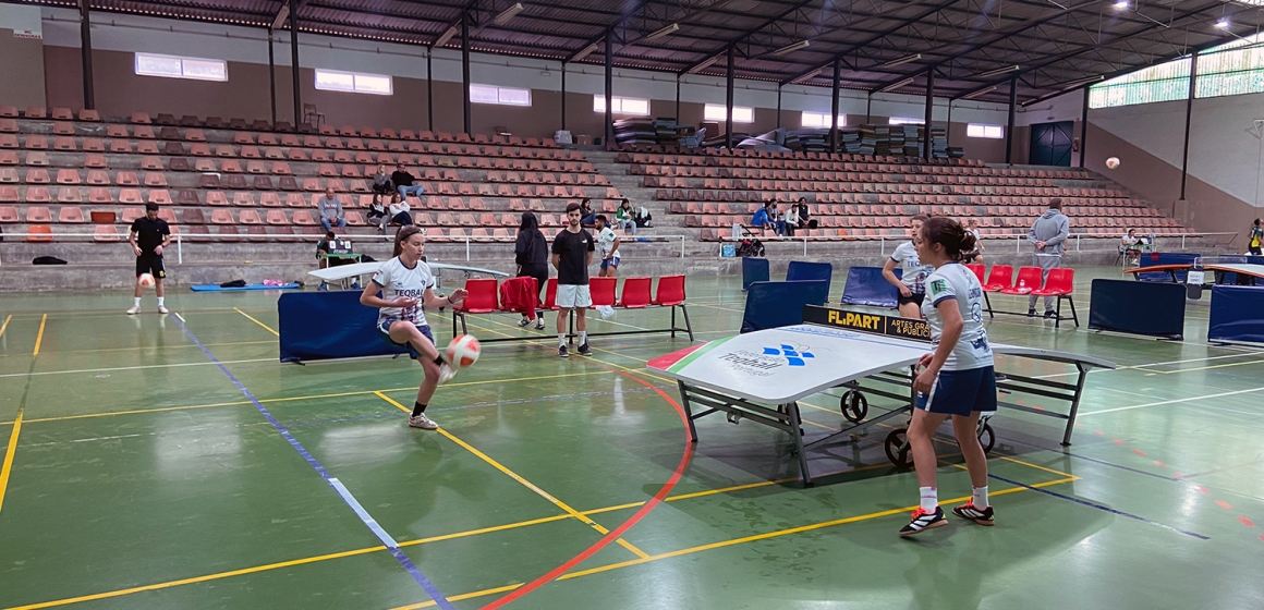 Leonor Pinho com pódio na 3ª etapa do Circuito Regional de Teqball