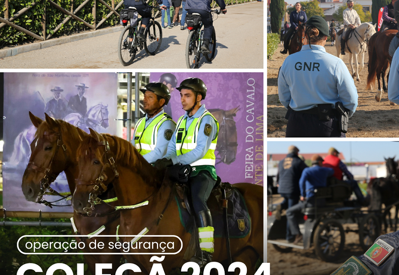 Operação de segurança da Feira Nacional do Cavalo