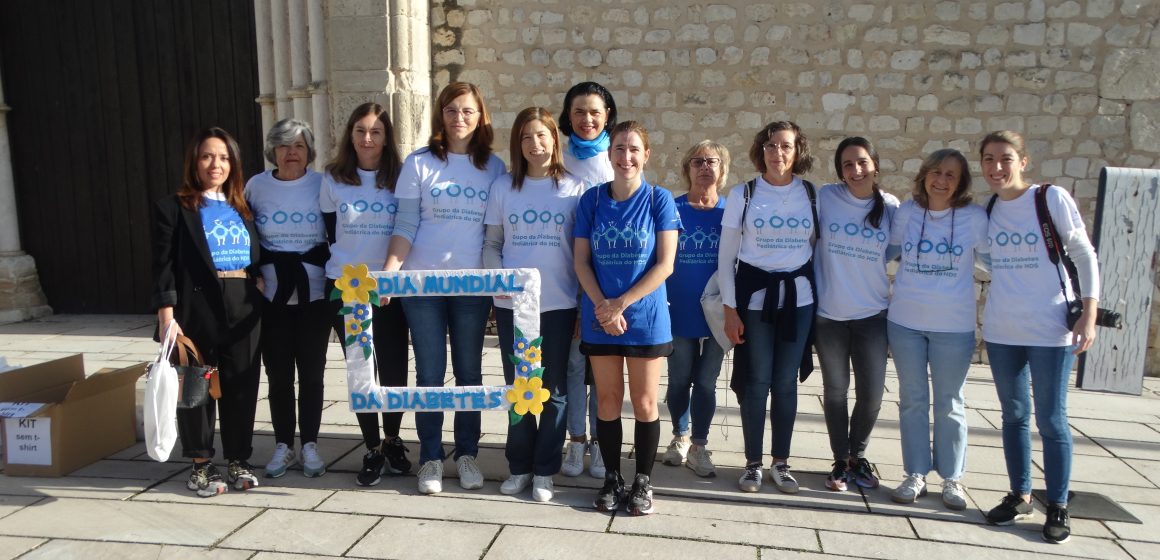 Centenas participam em caminhada para assinalar o Dia Mundial da Diabetes
