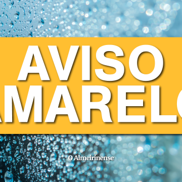 Almeirim inicia semana sob aviso amarelo devido à chuva intensa e trovoada