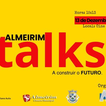 O Almeirinense promove “Almeirim Talks” no dia 13 de dezembro no Cine Teatro