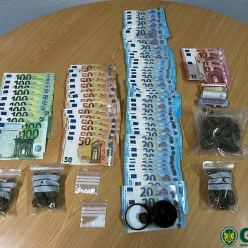 Homem detido por tráfico de estupefacientes e posse de artigos pirotécnicos