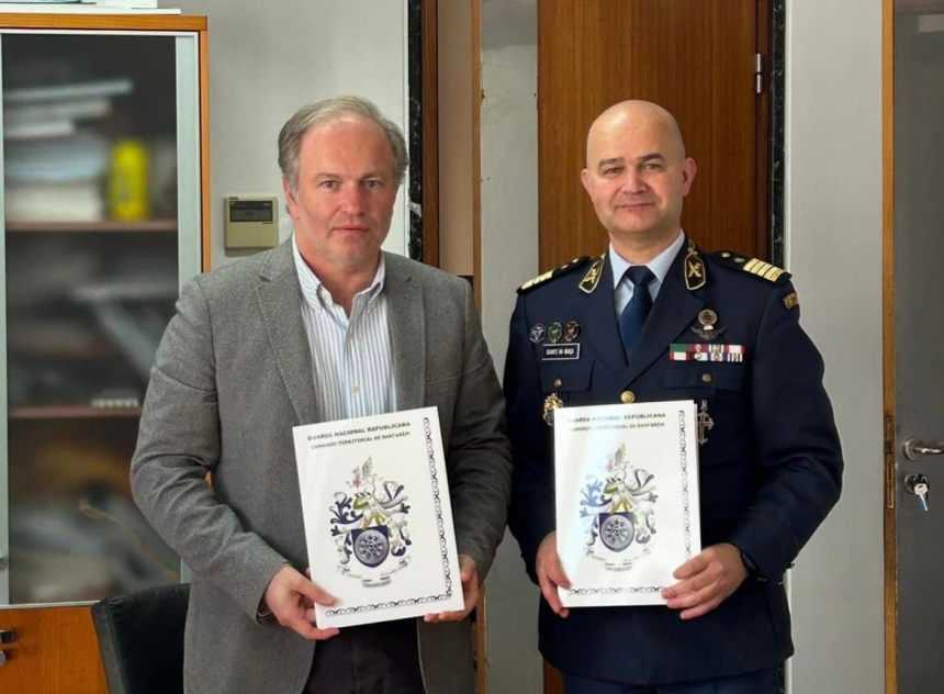 Câmara de Almeirim e GNR assinam protocolo para implementação de sistema de videovigilância na cidade