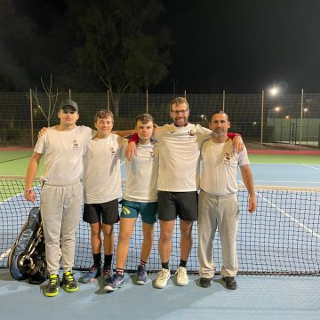 Tenistas de Almeirim entram com o pé direito no campeonato regional