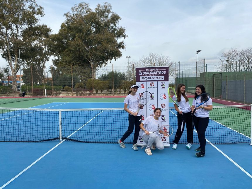 Sub18 femininas do Ténis Almeirim garantem presença no Campeonato Nacional de equipas