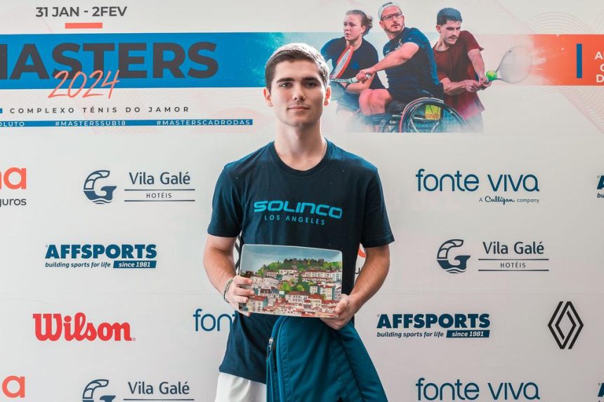 José Miguel Rodrigues sagra-se vice-campeão do Masters Sub18