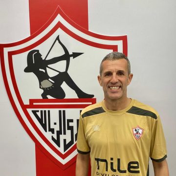 Nuno Carrapato na final da Taça do Egito