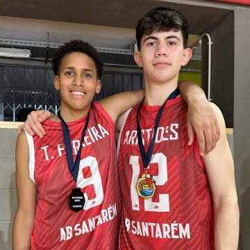 Aristides Neves e Tiago Ferreira campeões pela AB Santarém