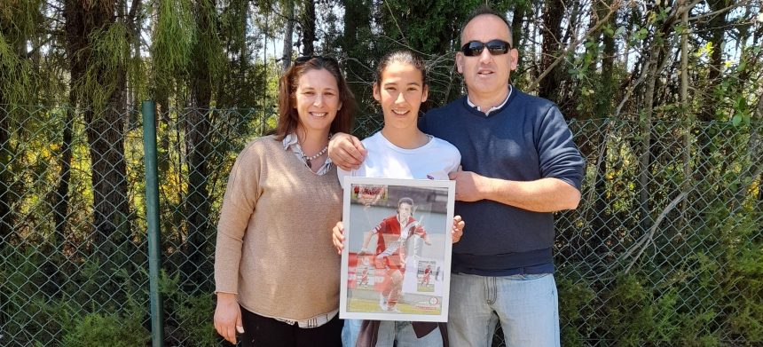 Jogadora de Almeirim ajuda seleção a fazer história