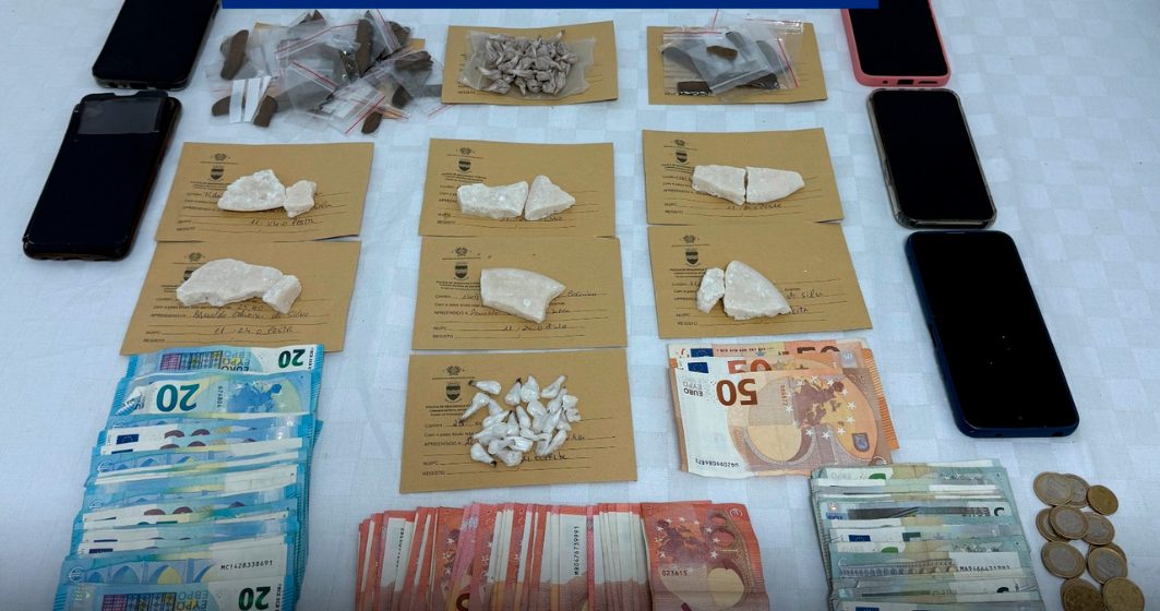 PSP detém cinco pessoas por tráfico de droga e apreende mais de 5 mil doses em Santarém
