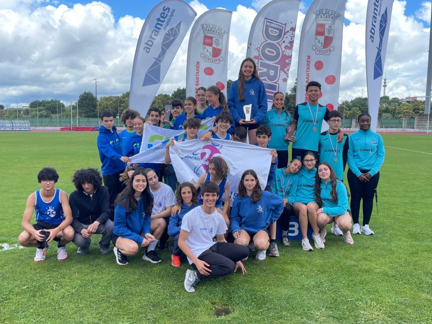 Atletismo de Almeirim é tricampeão do Olímpico Jovem Distrital