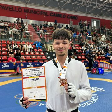 Lucian Procopciuc conquista bronze no Open de Espanha